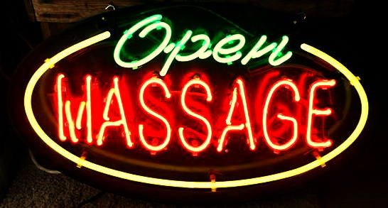Nail Massage Salon Neon Signs
